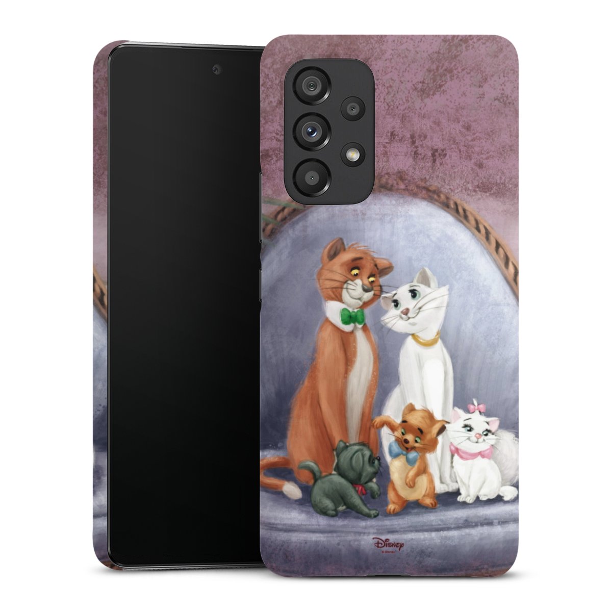 Galaxy A53 5G Handy Premium Case Smartphone Handyhülle Schutzhülle glänzend Official Licensed Product Disney Aristocats Premium Case