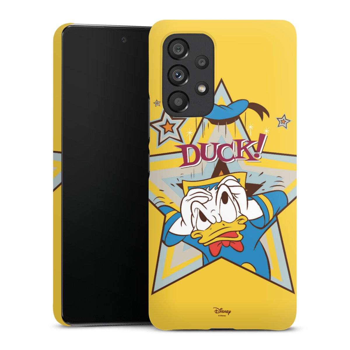 Galaxy A53 5G Handy Premium Case Smartphone Handyhülle Schutzhülle glänzend Official Licensed Product Donald Duck Disney Premium Case