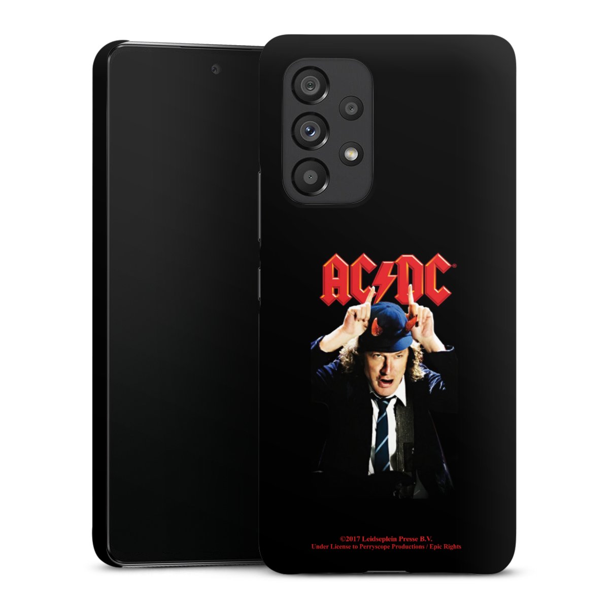 Galaxy A53 5G Handy Premium Case Smartphone Handyhülle Schutzhülle glänzend Merchandise Acdc Riverplate Premium Case