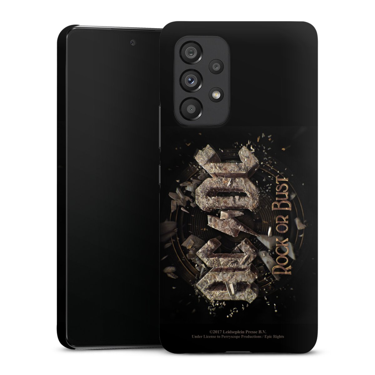 Galaxy A53 5G Handy Premium Case Smartphone Handyhülle Schutzhülle glänzend Acdc Official Licensed Product Rock Or Bust Premium Case