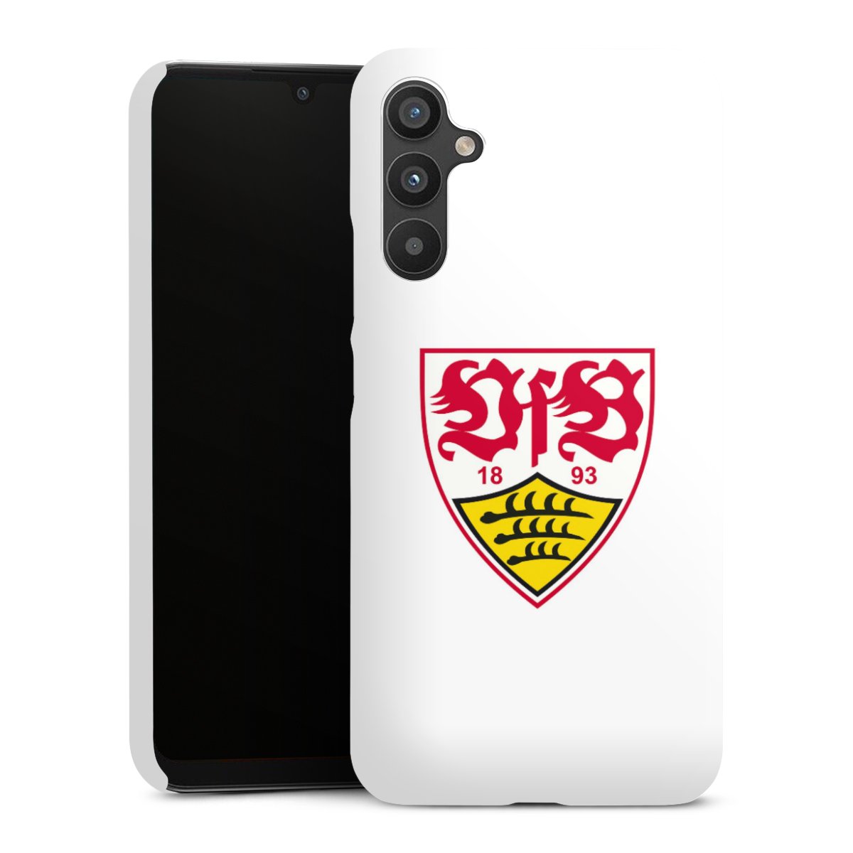 Galaxy A34 5G Handy Premium Case Smartphone Handyhülle Schutzhülle glänzend Logo Official Licensed Product Vfb Stuttgart Premium Case