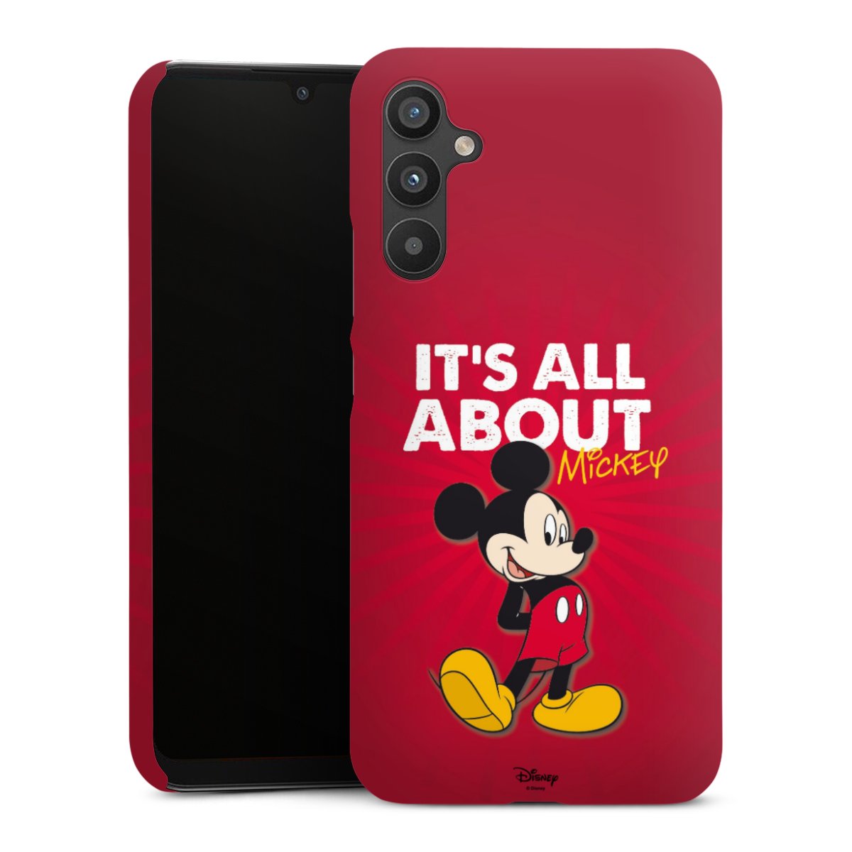 Galaxy A34 5G Handy Premium Case Smartphone Handyhülle Schutzhülle glänzend Mouse Disney Official Licensed Product Premium Case