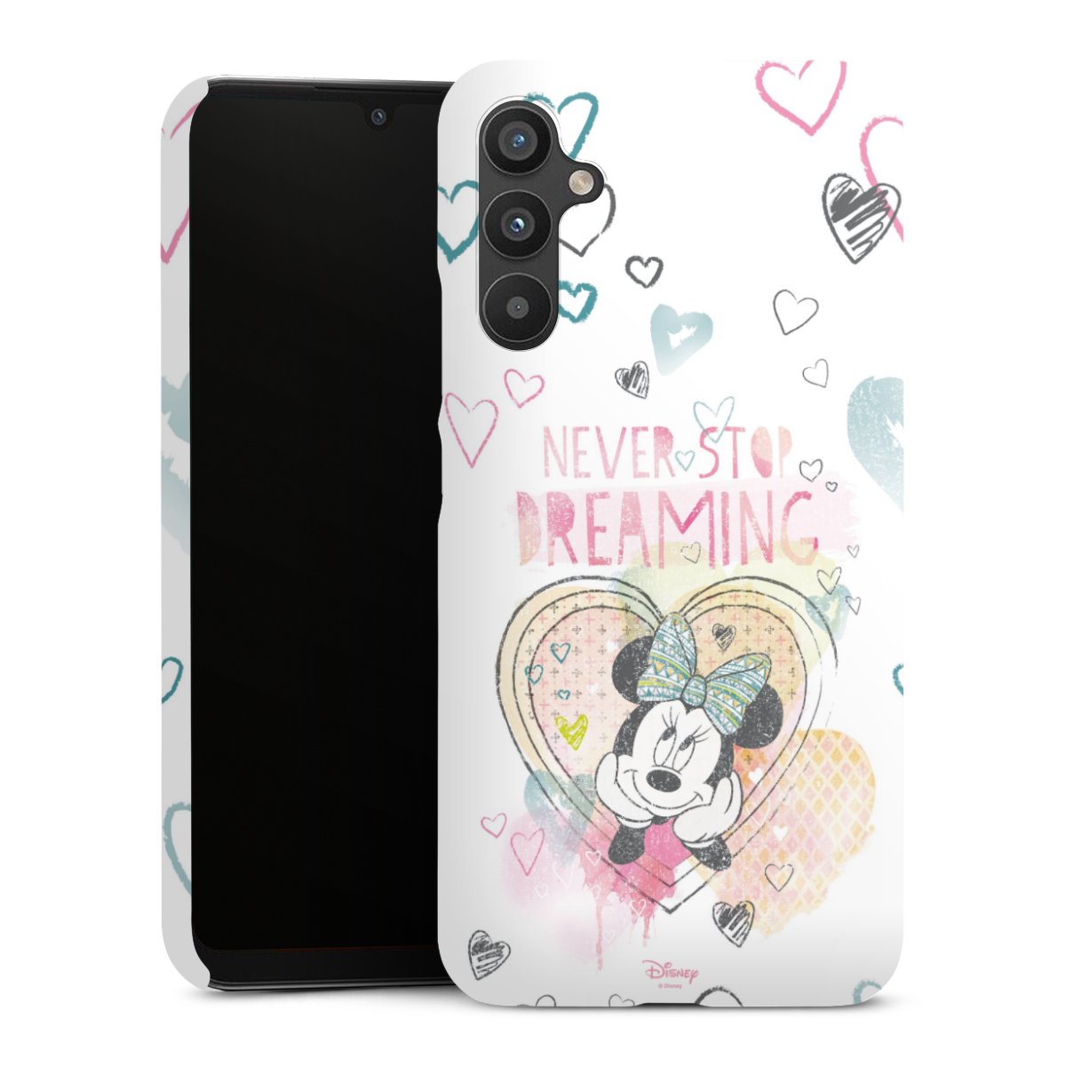 Galaxy A34 5G Handy Premium Case Smartphone Handyhülle Schutzhülle glänzend Disney Official Licensed Product Minnie Mouse Premium Case