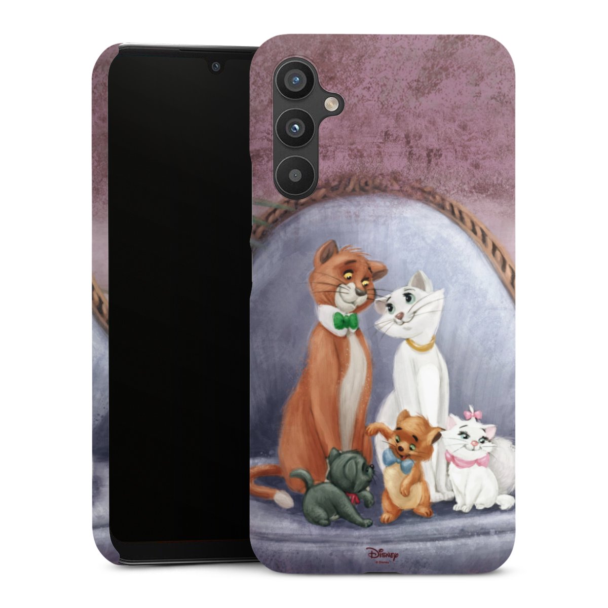 Galaxy A34 5G Handy Premium Case Smartphone Handyhülle Schutzhülle glänzend Official Licensed Product Disney Aristocats Premium Case