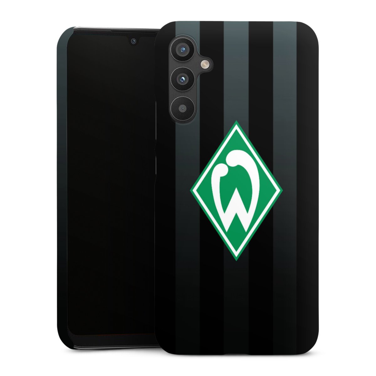 Galaxy A34 5G Handy Premium Case Smartphone Handyhülle Schutzhülle glänzend Stripes Sv Werder Bremen Official Licensed Product Premium Case