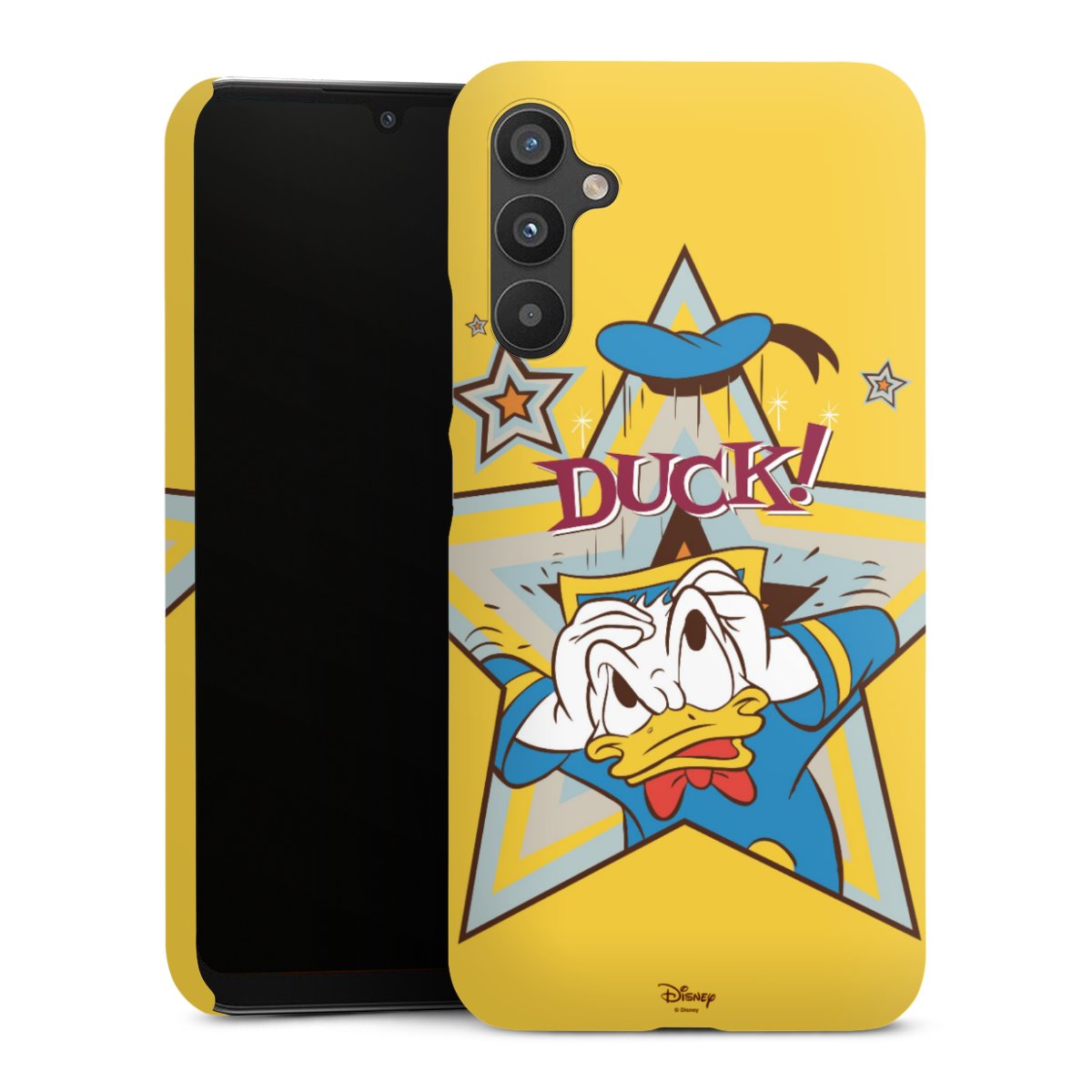 Galaxy A34 5G Handy Premium Case Smartphone Handyhülle Schutzhülle glänzend Official Licensed Product Donald Duck Disney Premium Case