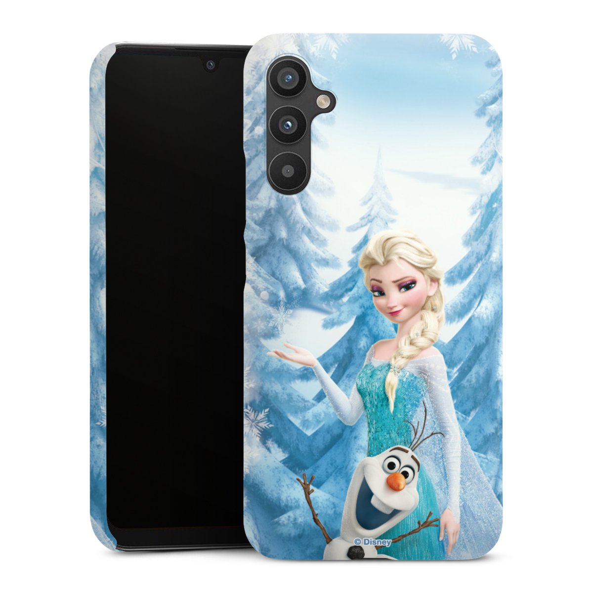 Galaxy A34 5G Handy Premium Case Smartphone Handyhülle Schutzhülle glänzend Official Licensed Product Frozen Elsa Disney Premium Case