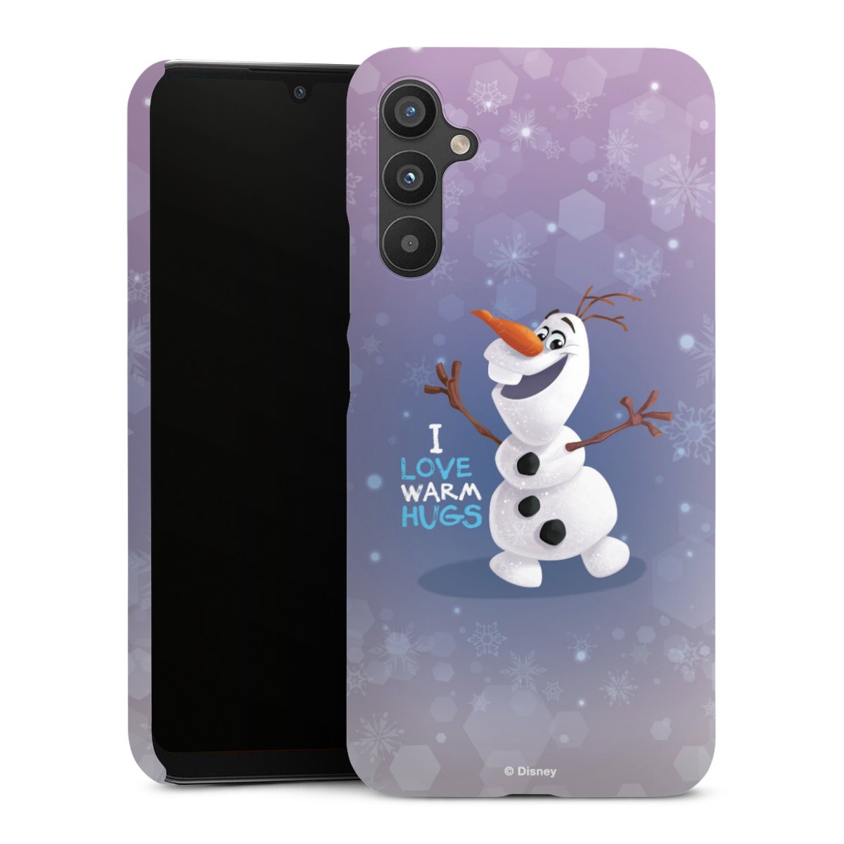 Galaxy A34 5G Handy Premium Case Smartphone Handyhülle Schutzhülle glänzend Frozen Frozen Olaf Official Licensed Product Premium Case