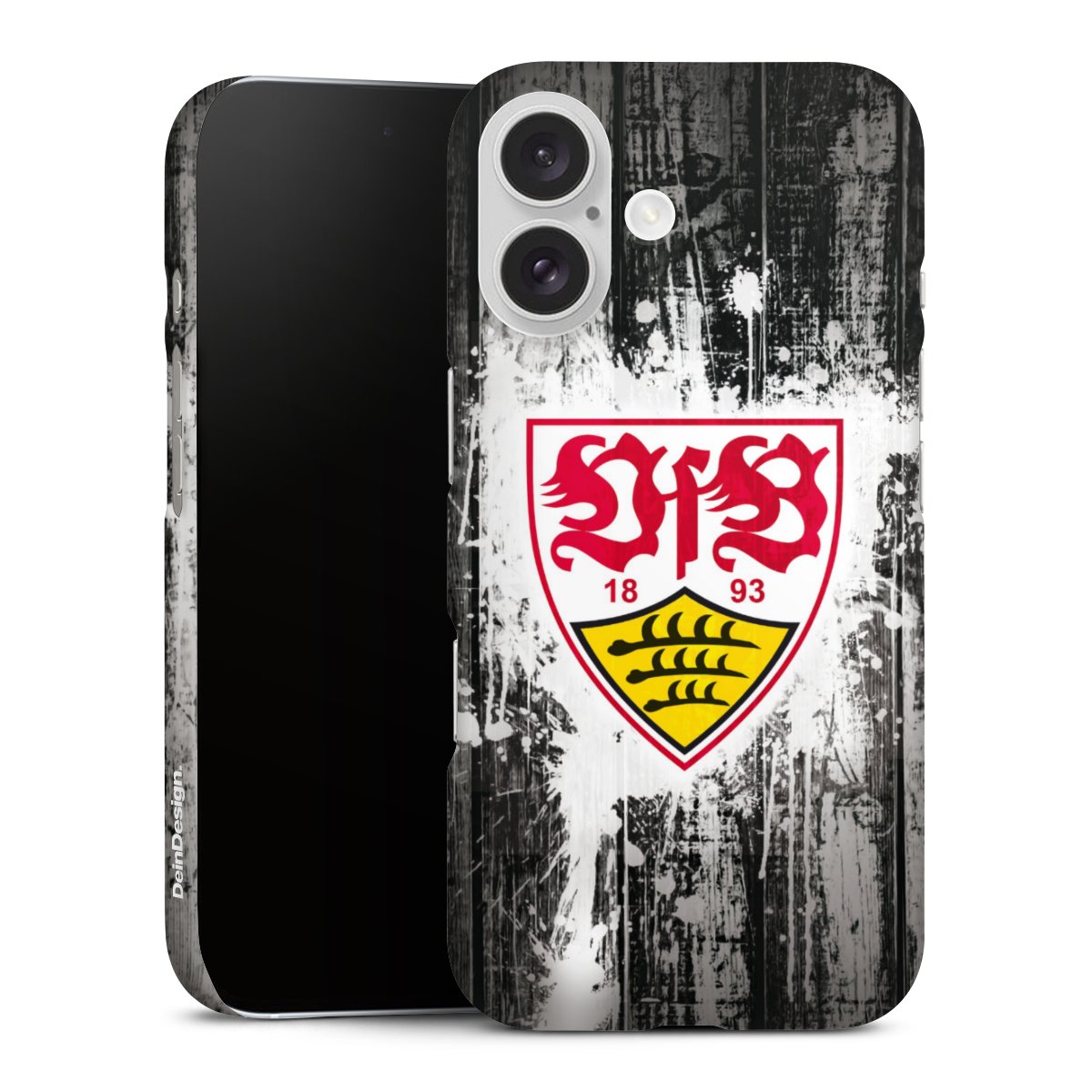 iPhone 16 Handy Premium Case Smartphone Handyhülle Schutzhülle matt Vfb Stuttgart Official Licensed Product Premium Case