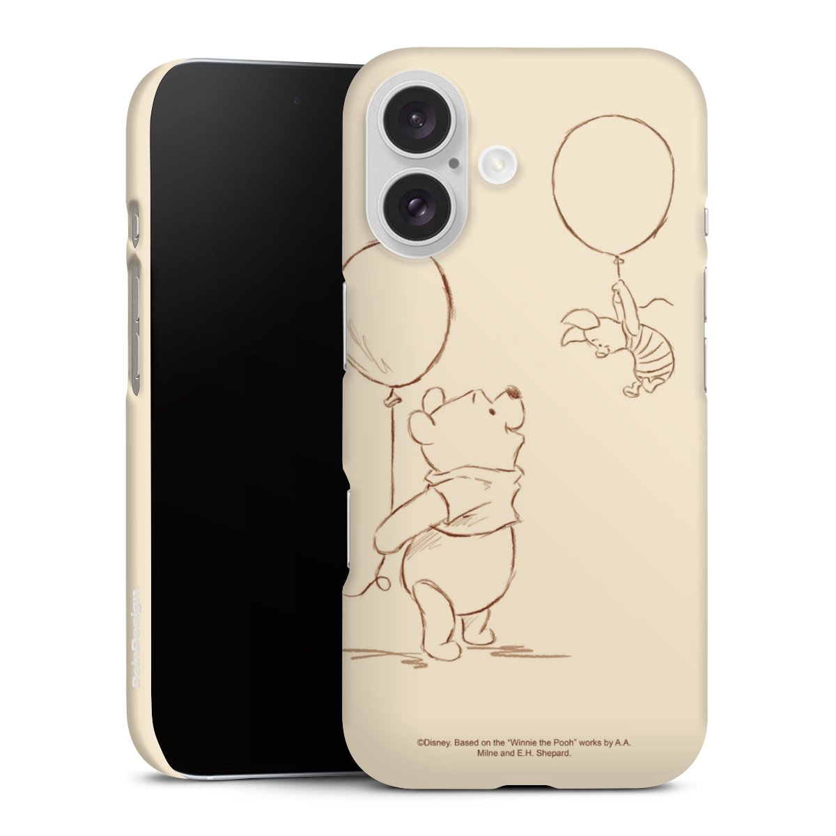 iPhone 16 Handy Premium Case Smartphone Handyhülle Schutzhülle matt Official Licensed Product Winnie The Pooh Disney Premium Case