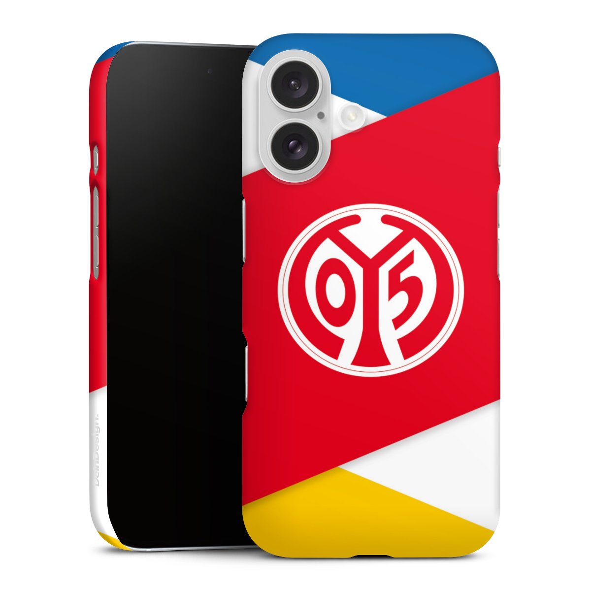 iPhone 16 Handy Premium Case Smartphone Handyhülle Schutzhülle matt Official Licensed Product Soccer 1. Fsv Mainz 05 E.V. Premium Case