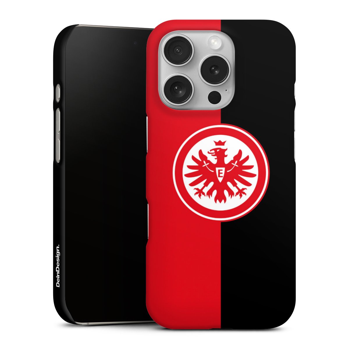 iPhone 16 Pro Handy Premium Case Smartphone Handyhülle Schutzhülle matt Official Licensed Product Eintracht Frankfurt Sge Premium Case