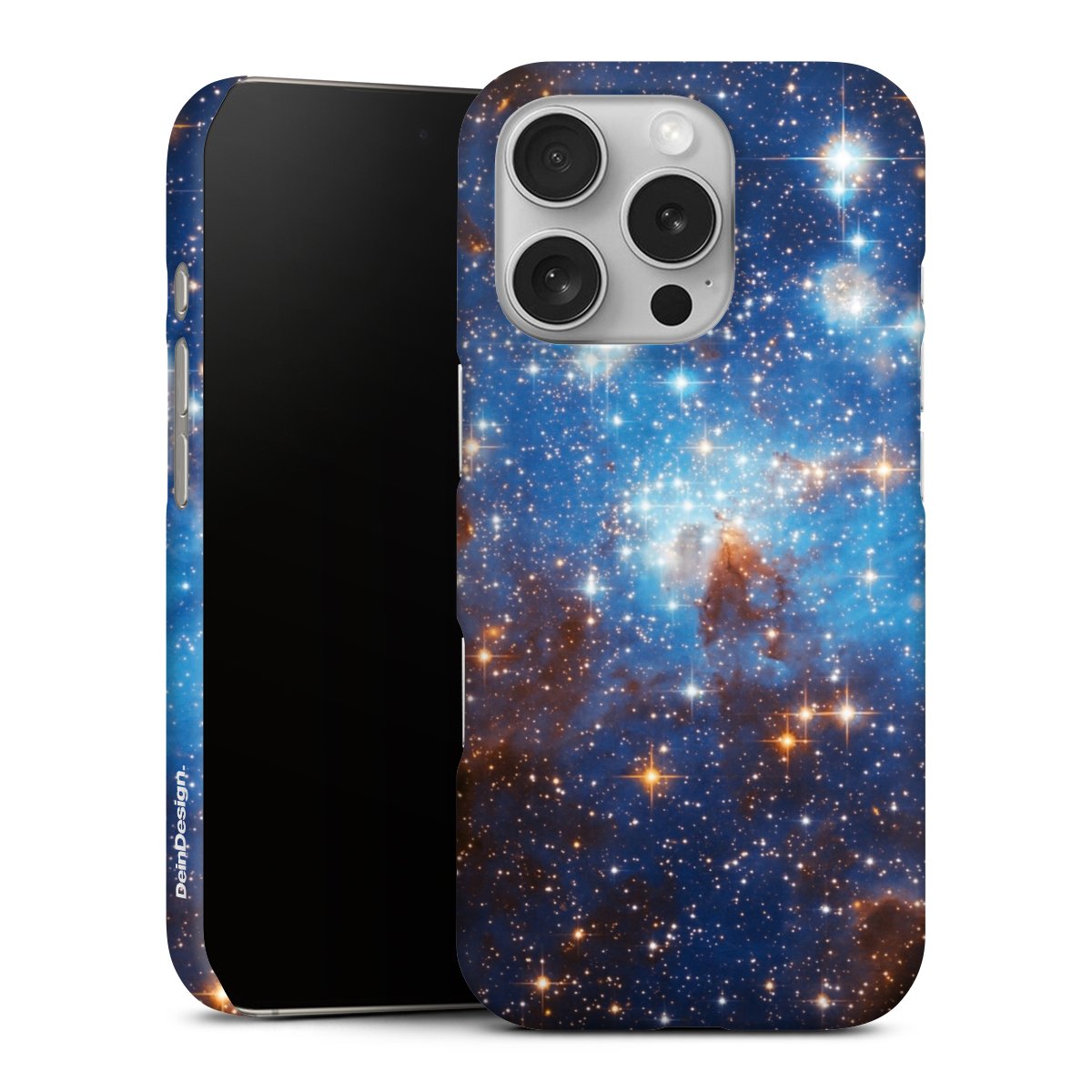 iPhone 16 Pro Handy Premium Case Smartphone Handyhülle Schutzhülle matt Star Weltall Galaxy Premium Case