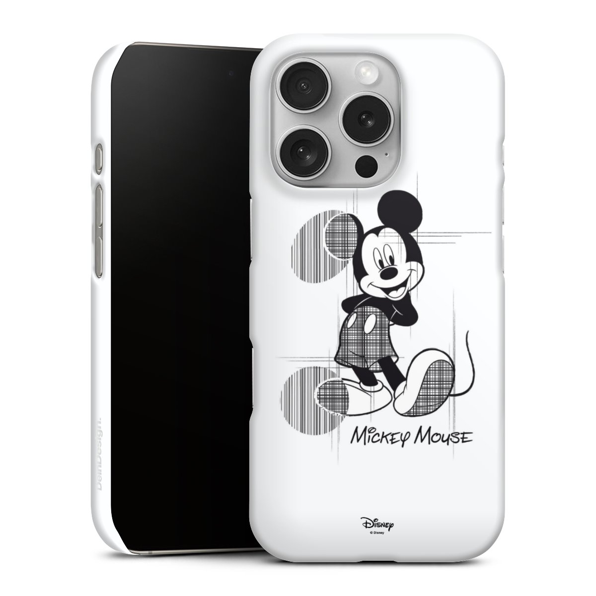 iPhone 16 Pro Handy Premium Case Smartphone Handyhülle Schutzhülle matt Disney Official Licensed Product Mickey Mouse Premium Case