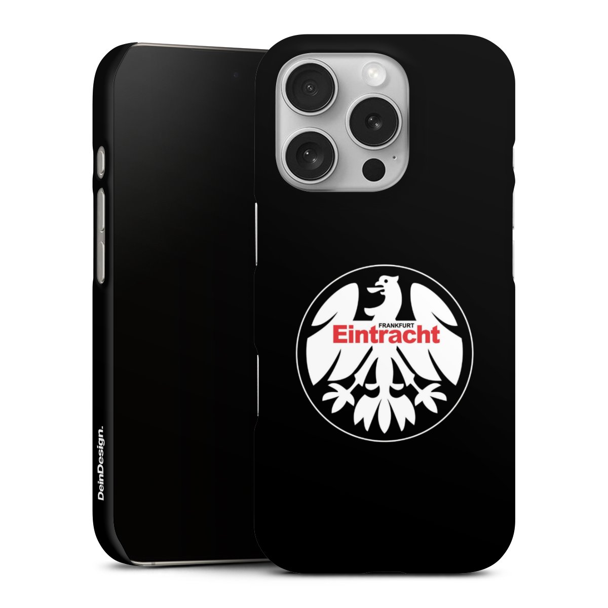 iPhone 16 Pro Handy Premium Case Smartphone Handyhülle Schutzhülle matt Official Licensed Product Eintracht Frankfurt Sge Premium Case