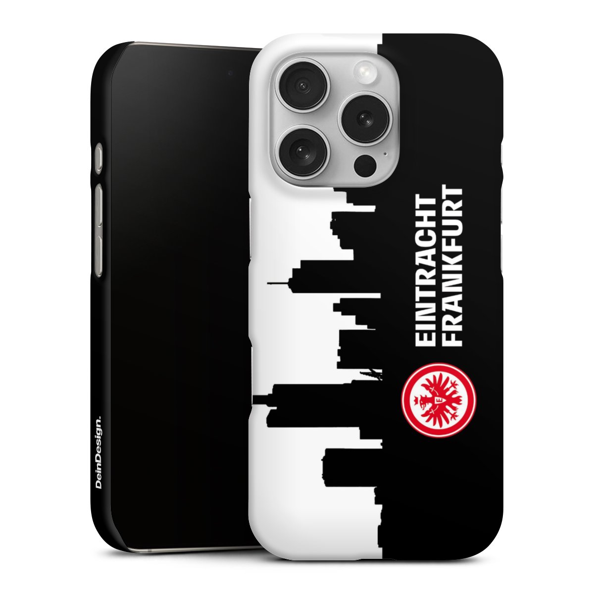 iPhone 16 Pro Handy Premium Case Smartphone Handyhülle Schutzhülle matt Sge Eintracht Frankfurt Official Licensed Product Premium Case