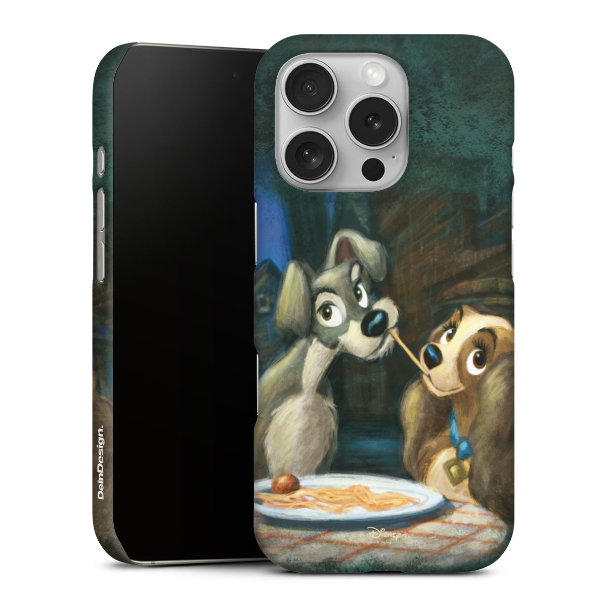 iPhone 16 Pro Handy Premium Case Smartphone Handyhülle Schutzhülle matt Lady And The Tramp Official Licensed Product Disney Premium Case