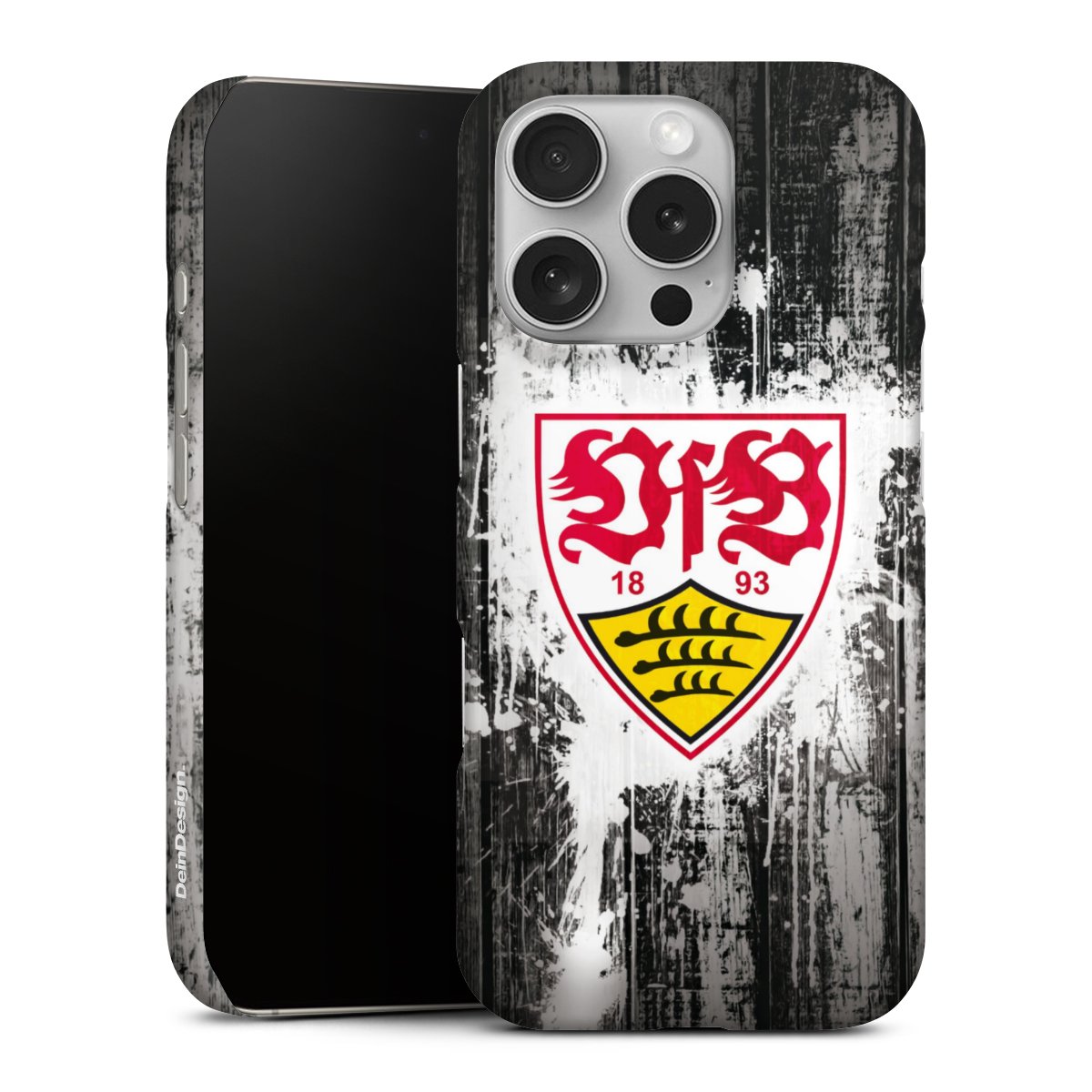 iPhone 16 Pro Handy Premium Case Smartphone Handyhülle Schutzhülle matt Vfb Stuttgart Official Licensed Product Premium Case