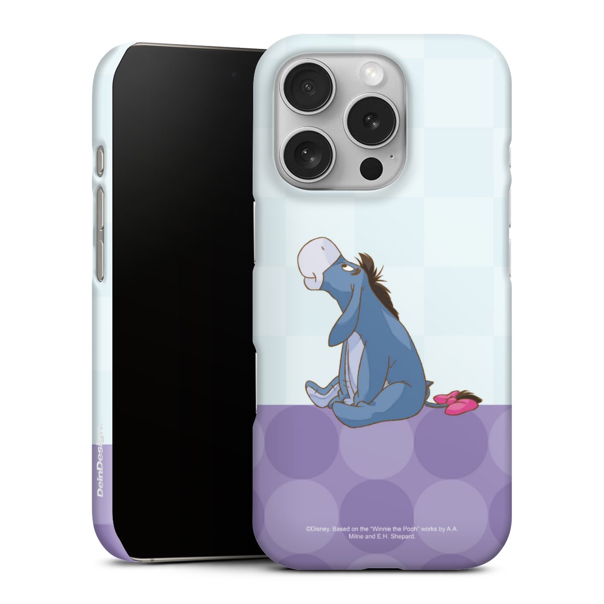 iPhone 16 Pro Handy Premium Case Smartphone Handyhülle Schutzhülle matt Disney Donkey Winnie The Pooh Premium Case