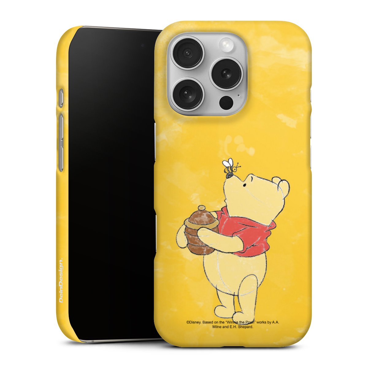 iPhone 16 Pro Handy Premium Case Smartphone Handyhülle Schutzhülle matt Official Licensed Product Winnie The Pooh Disney Premium Case