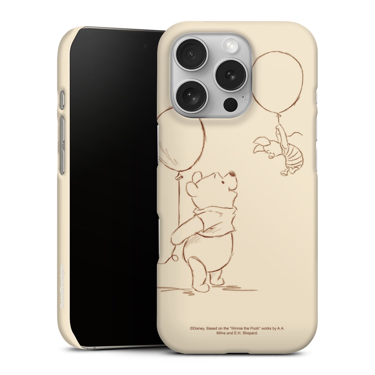 iPhone 16 Pro Handy Premium Case Smartphone Handyhülle Schutzhülle matt Official Licensed Product Winnie The Pooh Disney Premium Case