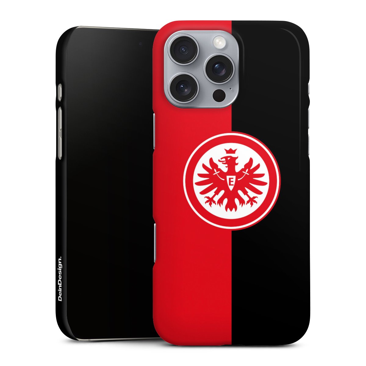 iPhone 16 Pro Max Handy Premium Case Smartphone Handyhülle Schutzhülle matt Official Licensed Product Eintracht Frankfurt Sge Premium Case