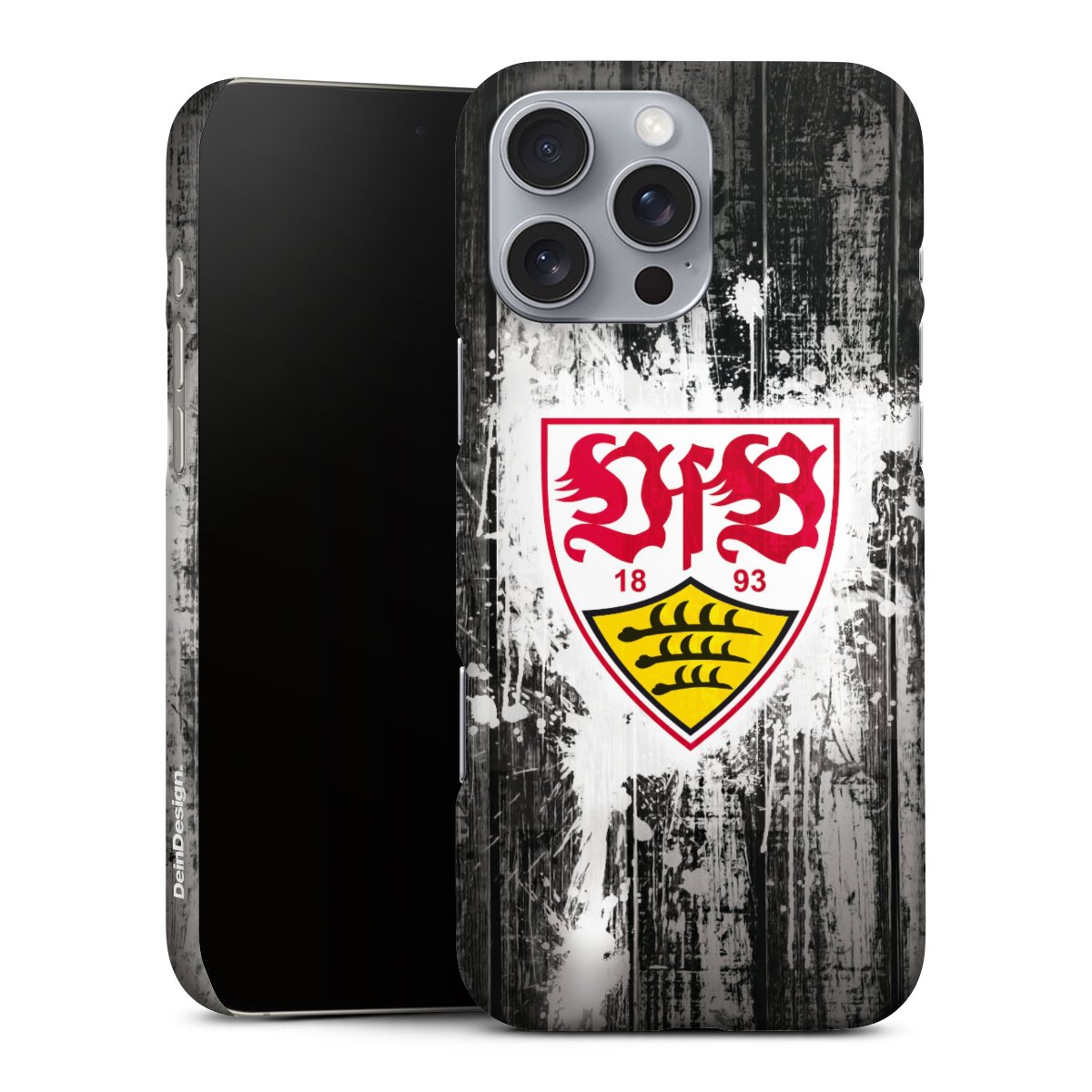 iPhone 16 Pro Max Handy Premium Case Smartphone Handyhülle Schutzhülle matt Vfb Stuttgart Official Licensed Product Premium Case