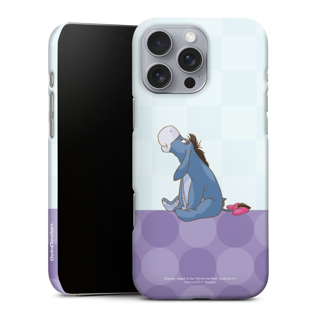 iPhone 16 Pro Max Handy Premium Case Smartphone Handyhülle Schutzhülle matt Disney Donkey Winnie The Pooh Premium Case