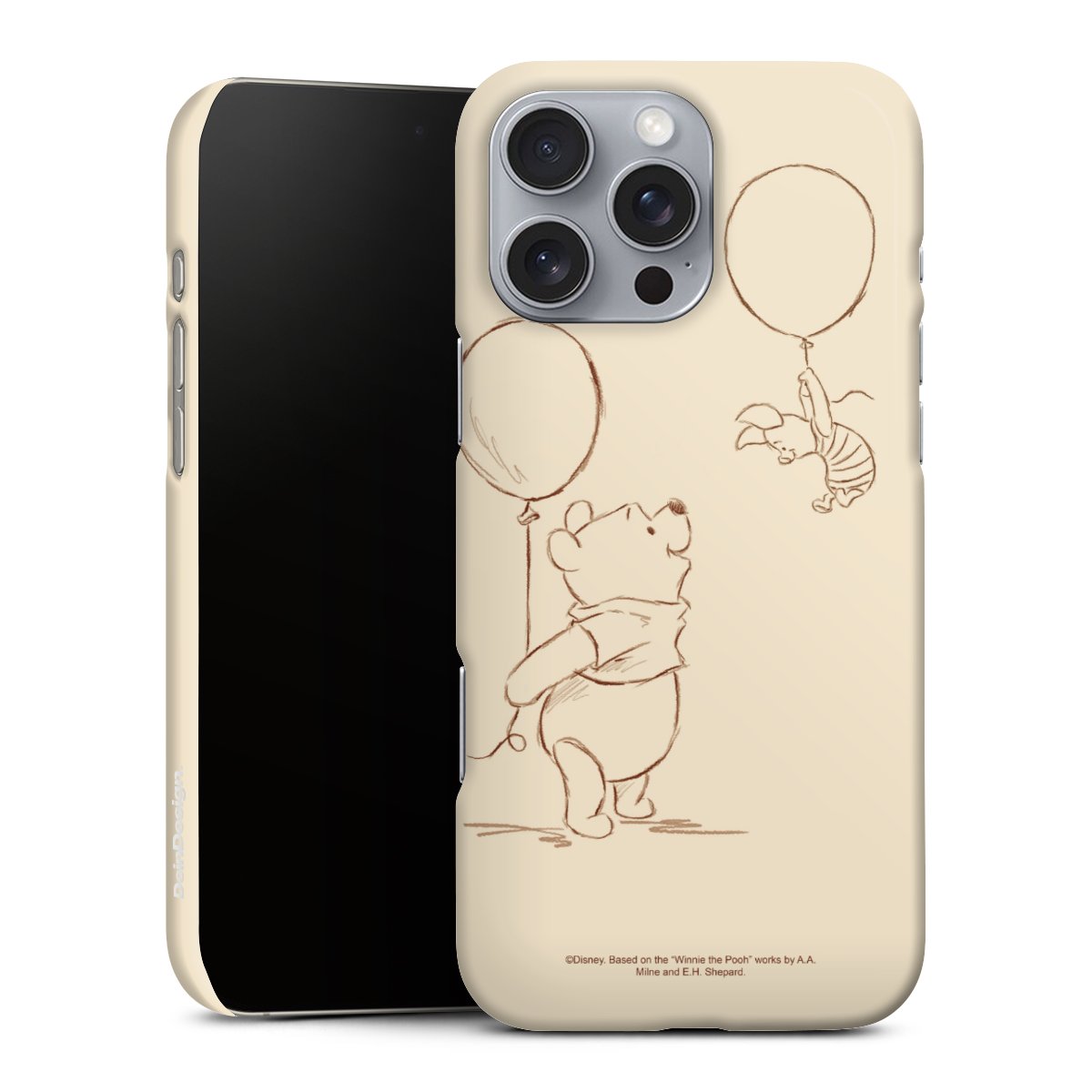 iPhone 16 Pro Max Handy Premium Case Smartphone Handyhülle Schutzhülle matt Official Licensed Product Winnie The Pooh Disney Premium Case