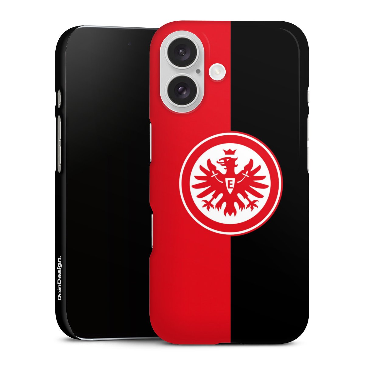 iPhone 16 Handy Premium Case Smartphone Handyhülle Schutzhülle glänzend Official Licensed Product Eintracht Frankfurt Sge Premium Case