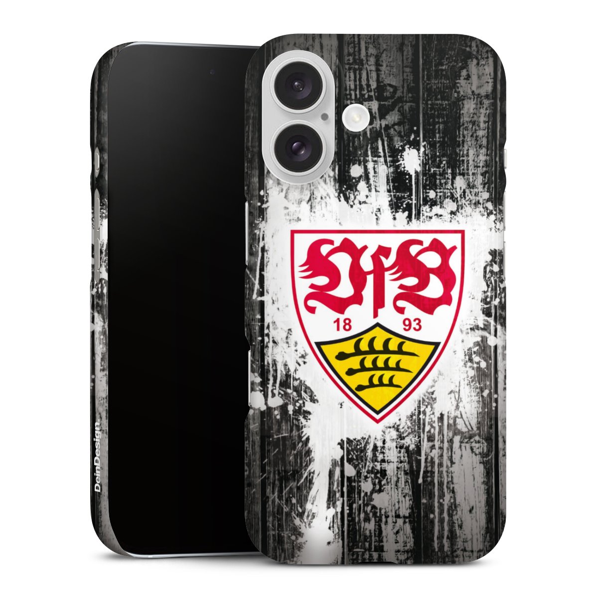 iPhone 16 Handy Premium Case Smartphone Handyhülle Schutzhülle glänzend Vfb Stuttgart Official Licensed Product Premium Case