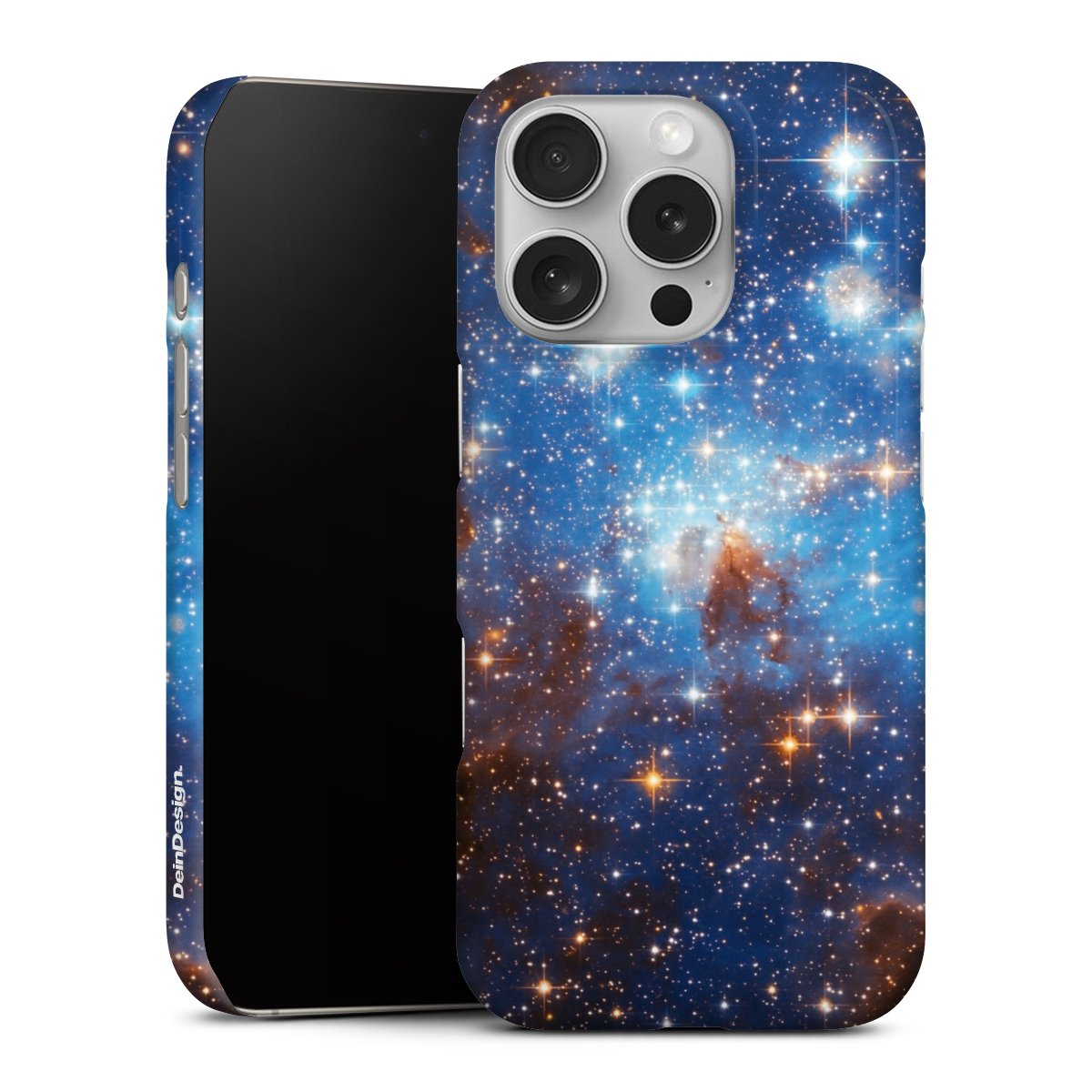 iPhone 16 Pro Handy Premium Case Smartphone Handyhülle Schutzhülle glänzend Star Weltall Galaxy Premium Case