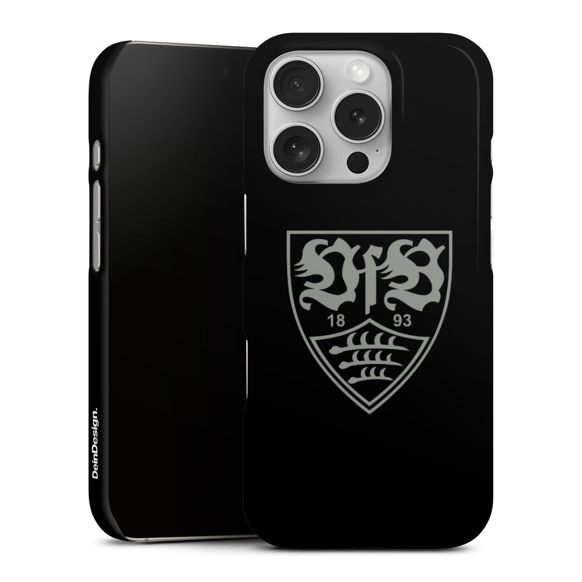 iPhone 16 Pro Handy Premium Case Smartphone Handyhülle Schutzhülle glänzend Official Licensed Product Vfb Stuttgart Premium Case