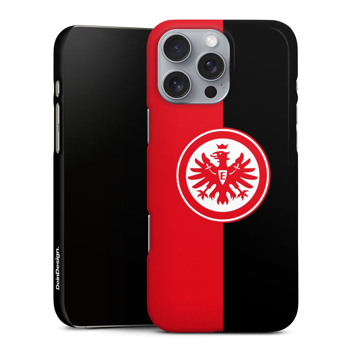 iPhone 16 Pro Max Handy Premium Case Smartphone Handyhülle Schutzhülle glänzend Official Licensed Product Eintracht Frankfurt Sge Premium Case