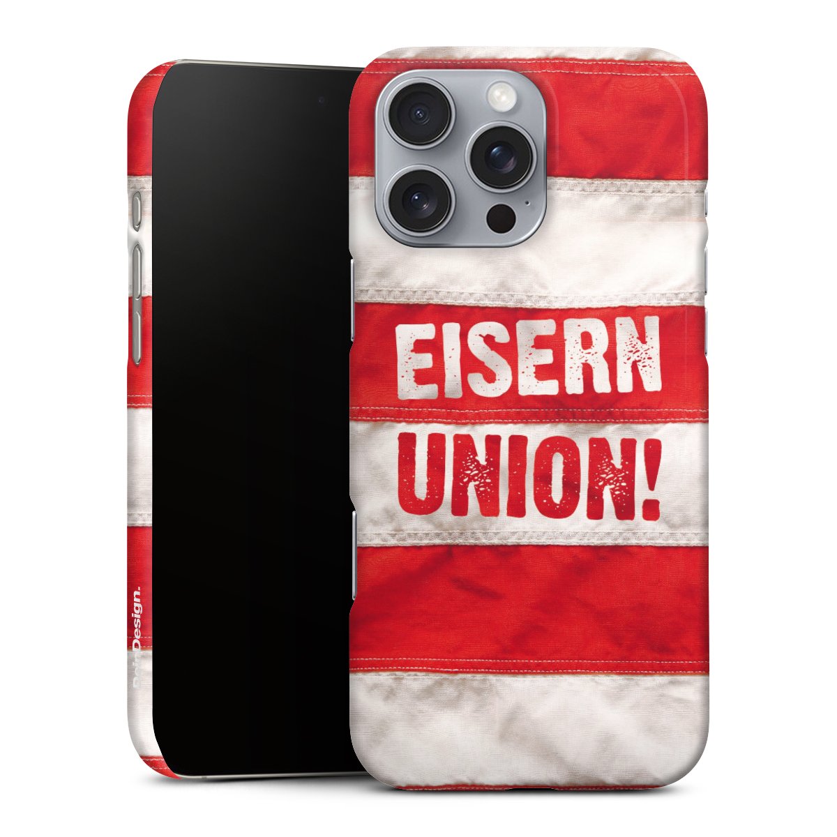 iPhone 16 Pro Max Handy Premium Case Smartphone Handyhülle Schutzhülle glänzend Official Licensed Product 1. Fc Union Berlin Iron Premium Case