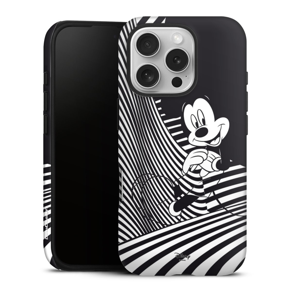 iPhone 16 Pro Handy Panzer Handyhülle robuste Outdoor Hülle Schutzhülle matt Disney Official Licensed Product Mickey Mouse Tough Case