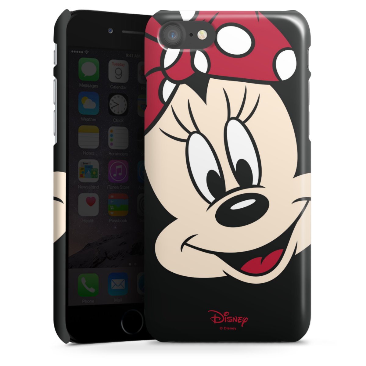 iPhone SE (2020) Handy Premium Case Smartphone Handyhülle Schutzhülle glänzend Minnie Mouse Official Licensed Product Disney Premium Case