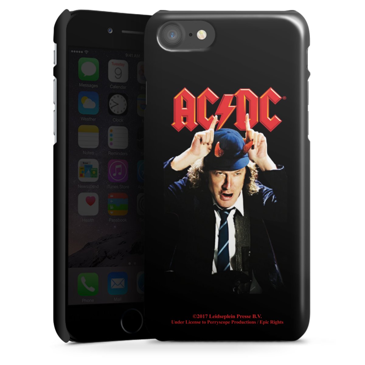 iPhone SE (2020) Handy Premium Case Smartphone Handyhülle Schutzhülle glänzend Merchandise Acdc Riverplate Premium Case