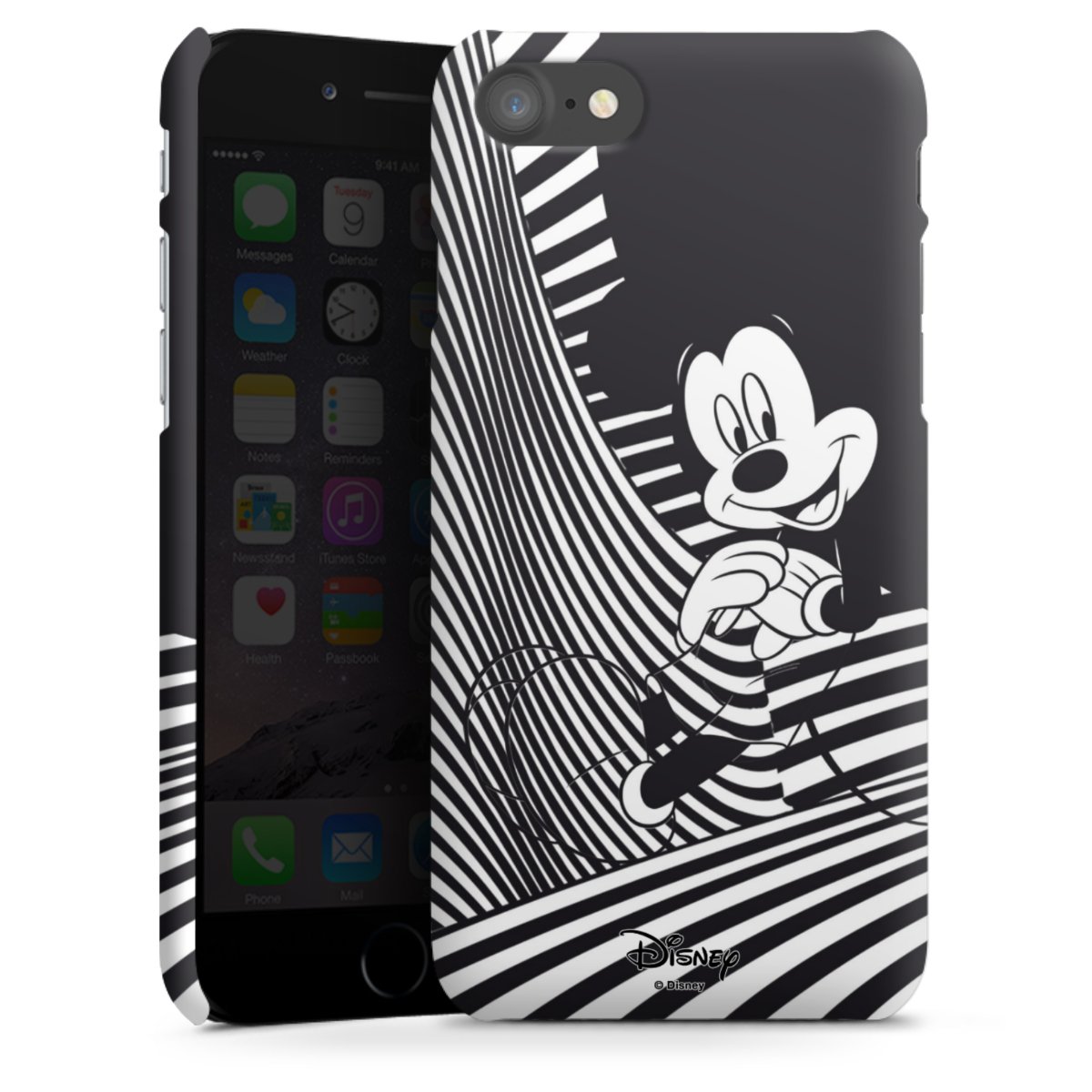 iPhone SE (2020) Handy Premium Case Smartphone Handyhülle Schutzhülle matt Disney Official Licensed Product Mickey Mouse Premium Case