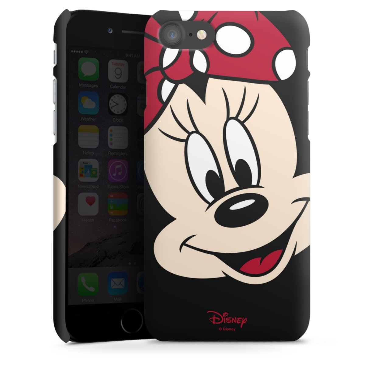 iPhone SE (2020) Handy Premium Case Smartphone Handyhülle Schutzhülle matt Minnie Mouse Official Licensed Product Disney Premium Case