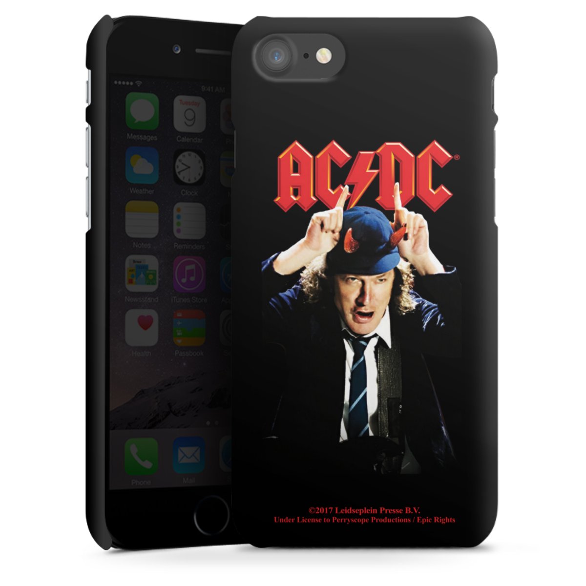 iPhone SE (2020) Handy Premium Case Smartphone Handyhülle Schutzhülle matt Merchandise Acdc Riverplate Premium Case