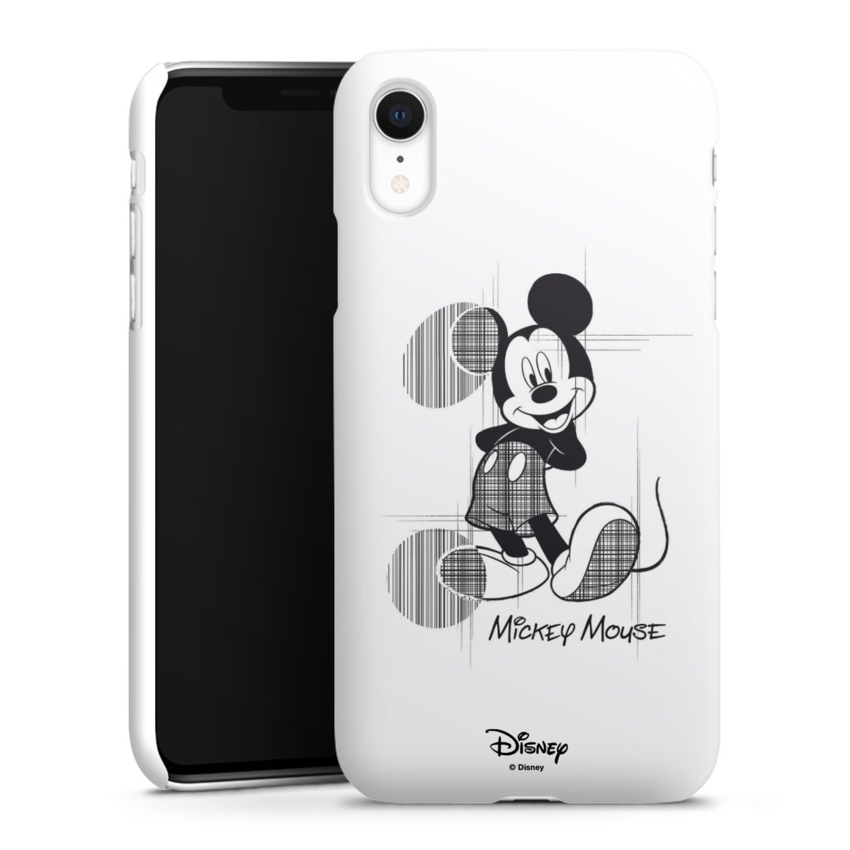 iPhone Xr Handy Premium Case Smartphone Handyhülle Schutzhülle glänzend Disney Official Licensed Product Mickey Mouse Premium Case