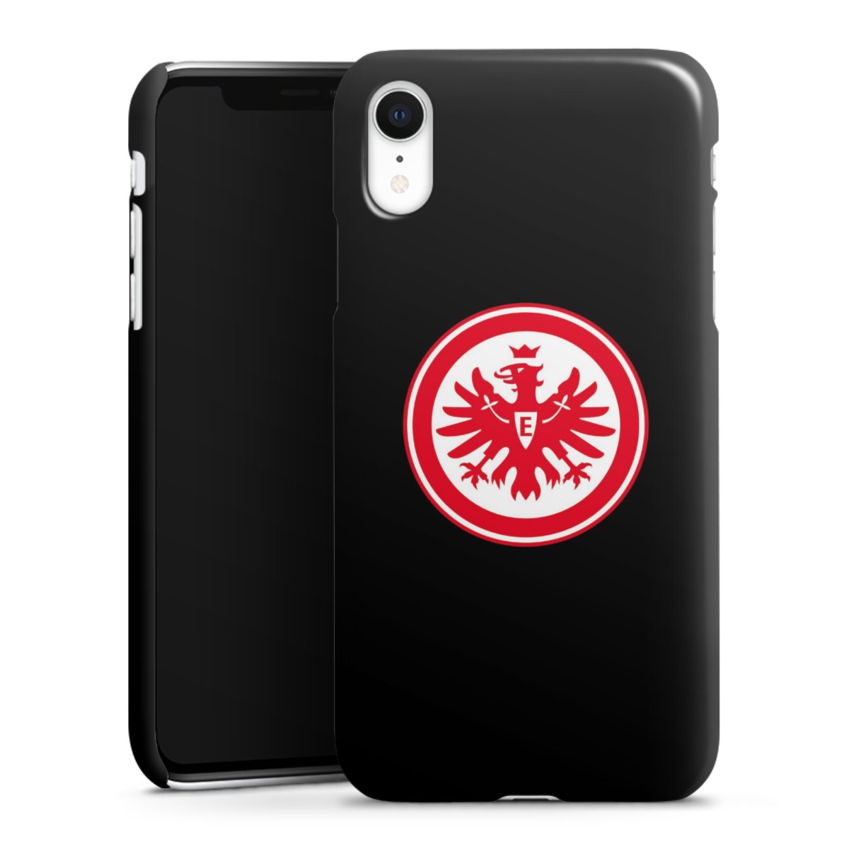 iPhone Xr Handy Premium Case Smartphone Handyhülle Schutzhülle glänzend Eintracht Frankfurt Sge Eagle Premium Case