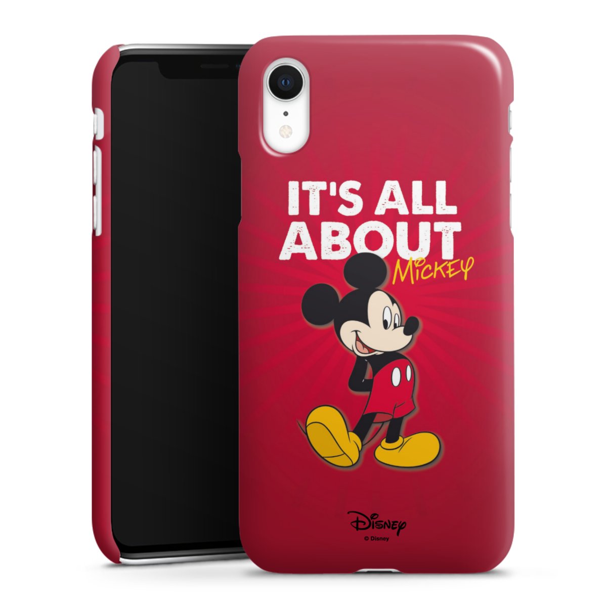 iPhone Xr Handy Premium Case Smartphone Handyhülle Schutzhülle glänzend Mouse Disney Official Licensed Product Premium Case