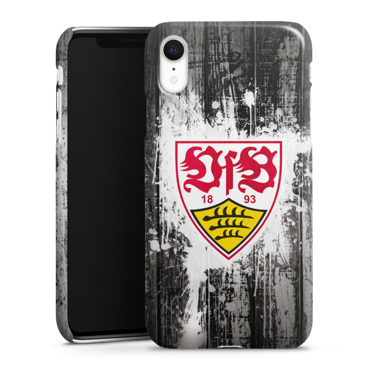 iPhone Xr Handy Premium Case Smartphone Handyhülle Schutzhülle glänzend Vfb Stuttgart Official Licensed Product Premium Case