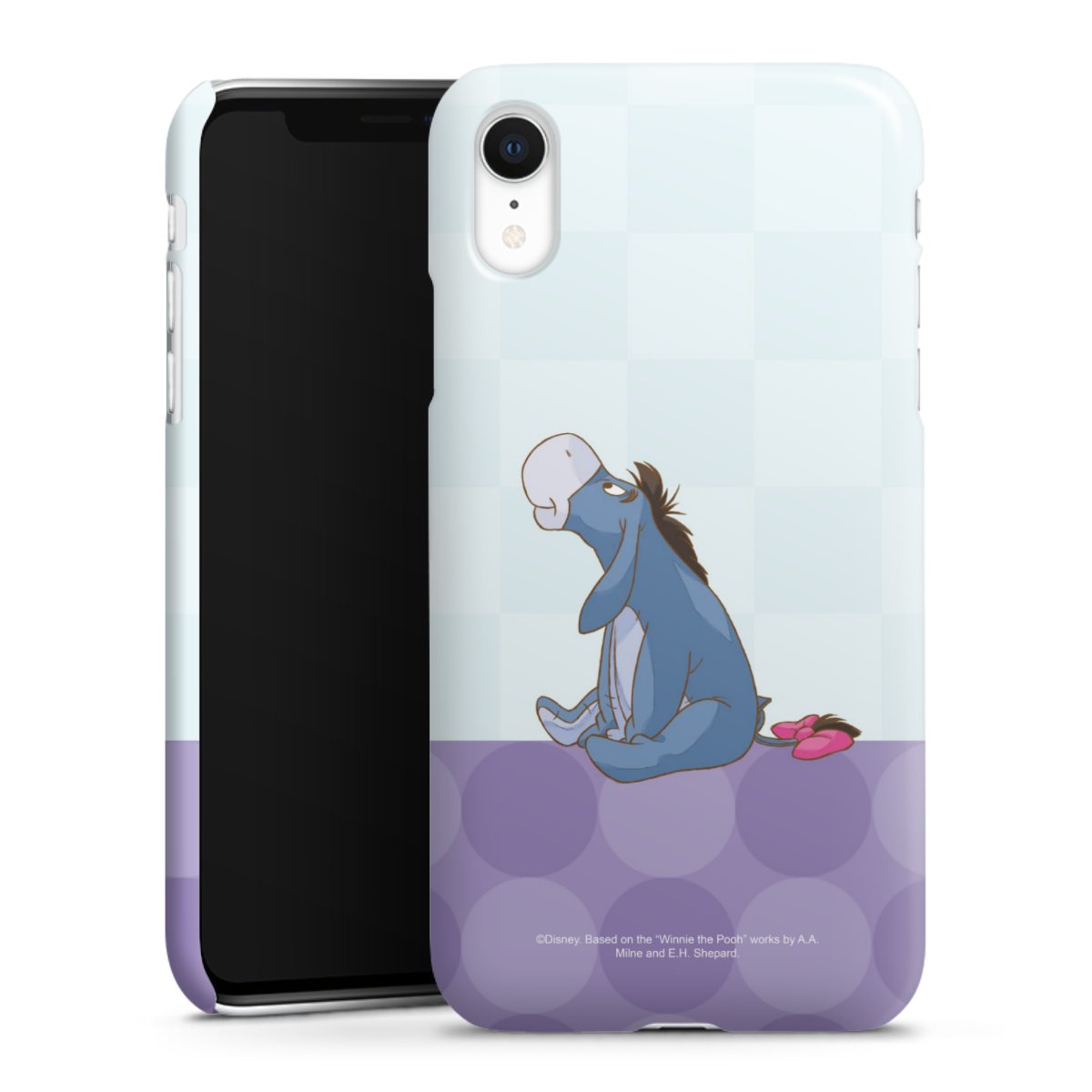 iPhone Xr Handy Premium Case Smartphone Handyhülle Schutzhülle glänzend Disney Donkey Winnie The Pooh Premium Case