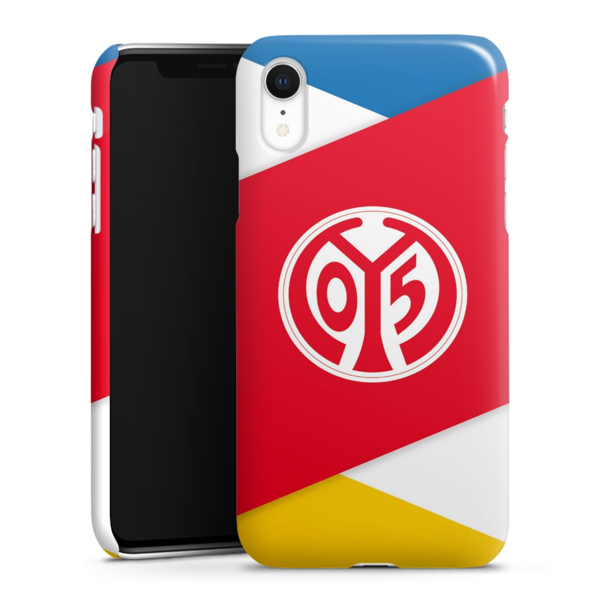 iPhone Xr Handy Premium Case Smartphone Handyhülle Schutzhülle glänzend Official Licensed Product Soccer 1. Fsv Mainz 05 E.V. Premium Case