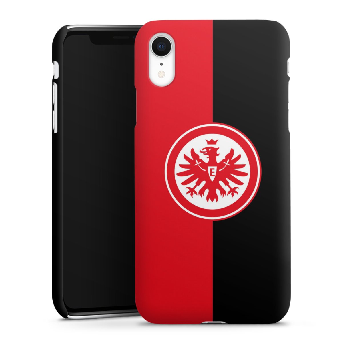 iPhone Xr Handy Premium Case Smartphone Handyhülle Schutzhülle matt Official Licensed Product Eintracht Frankfurt Sge Premium Case