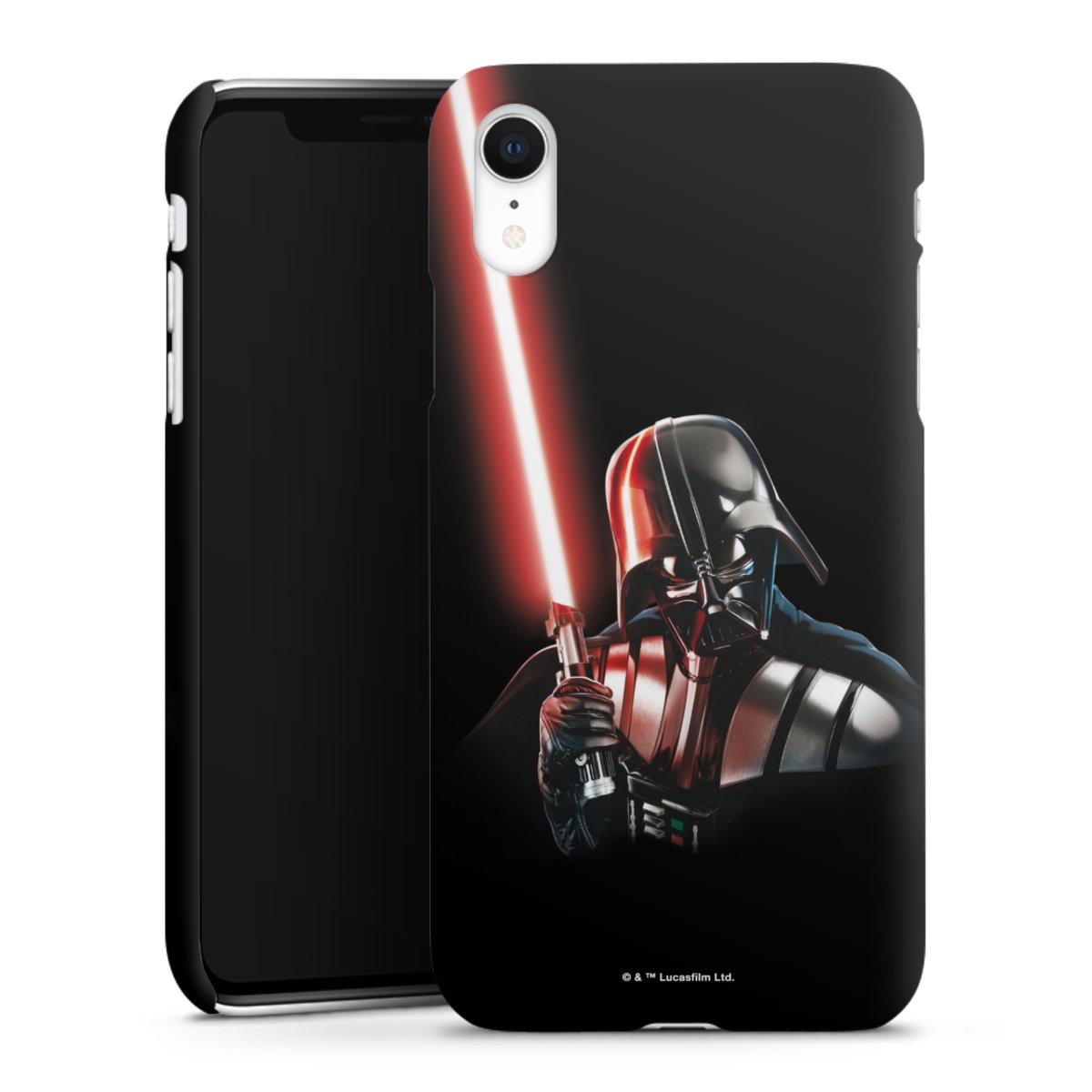 iPhone Xr Handy Premium Case Smartphone Handyhülle Schutzhülle matt Star Wars Merchandise Darth Vader Premium Case