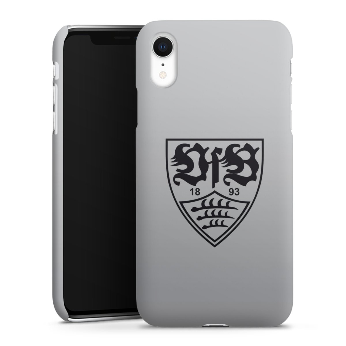 iPhone Xr Handy Premium Case Smartphone Handyhülle Schutzhülle matt Logo Vfb Stuttgart Official Licensed Product Premium Case